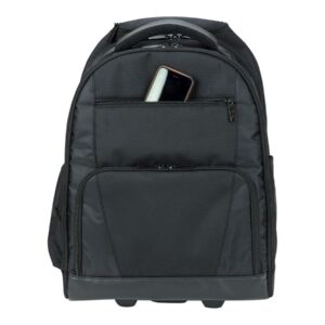 Targus Bag Rolling Notebook Backpack 15.6 Nylon Black & Platinum 2.7 kg Limited Lifetime w...