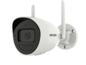 Hikvision 4MP Wireless Outdoor Audio Fixed Bullet Network Camera, BUilt-in Two Way Audio, IP66, IR