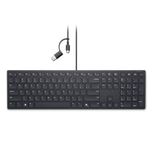 Dell KB525C QWERTY US International USB Wired Collaboration Keyboard