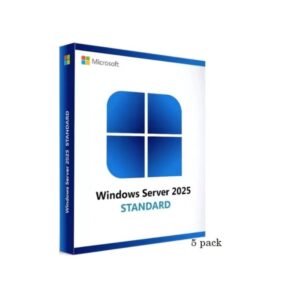 5-pack of Windows Server 2025/2022 User CALs