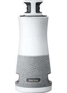 Ricoh 3-in-1, 360°, Plug-and-Play Conference Camera/Microphone/Speaker, 1920x1080, 3.6m/6m