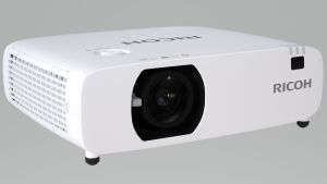 Ricoh WUXGA 1920x1200, 5200 Lumens, USB Memory Projection, 3LCD Laser Projector With 1x16W Speaker