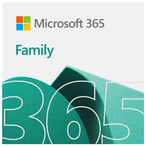Microsoft 365 Family ESD_1YR Subcription 6 Users Word; Excel; PowerPoint; OneNote; Outlook