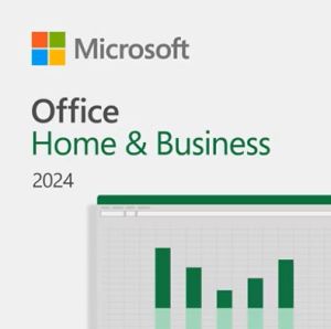 Microsoft Office Home & Business 2024 - 1 PC - Download - Word, Excel, PowerPoint, Outlook