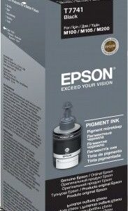 Epson Ink Bottles Black 140ml WF-M100 / M200 / M105 / L1455 6000 pages