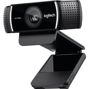 Logitech C922 Pro - Webcam - Stream edition - USB - Black - Includes tri-pod