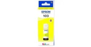 Epson 103 Ink Bottles Yellow 65ml EcoTank L1110 / L1250 / L3110 / L3150 / L3210 / L3211 / L3250 /