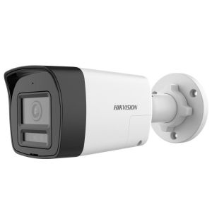 Hikvision 2MP Smart Hybrid Light Audio Fixed Mini Bullet Camera, 2.8mm, IR up to 25m, Wl up to 20m