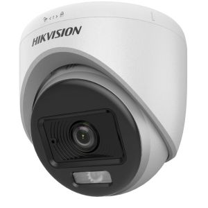 Hikvision 2 MP Analogue, Smart Hybrid Light with ColorVu Indoor Fixed Turret Camera, 2.8mm, 20m IR