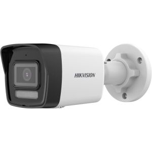 Hikvision 4 MP Outdoor WDR Fixed Smart Hybrid Light Bullet Network Camera 4mm, with Built-in