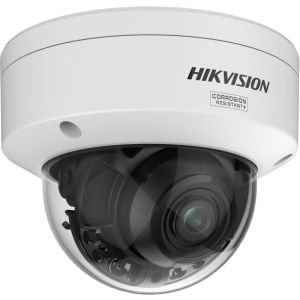 Hikvision 4MP Smart Hybrid Light with ColorVu Motorized PTRZ Varifocal Dome Network Camera