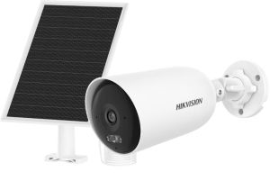 Hikvision 4MP 24/7 Solar 4G Camera, 2.8mm, 30m White Light, Two-way Audio, IP66