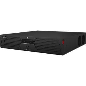 Hikvision 9664-NXI-I8 64CH NVR, 320Mbps Bit Rate Input Max(up to 16-ch IP video), 8 SATA