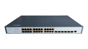 Hikvision 30 Port 10G L3 Switch, 24 1GB Ports, 6 10GB SFP+ Ports