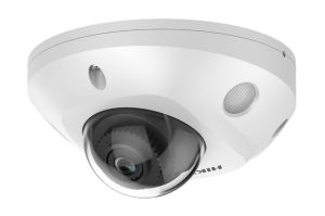 Hikvision 4 MP Acusense Built-in Mic Fixed Mini Dome Network Camera, 2.8mm, 30m IR