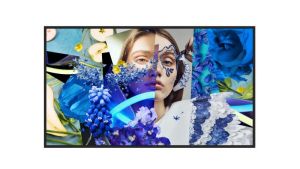 Hikvision 65-inch 4K Slim Digital Signage Display, 500cd/m², Wall-mounted, plastic shell, 40mm