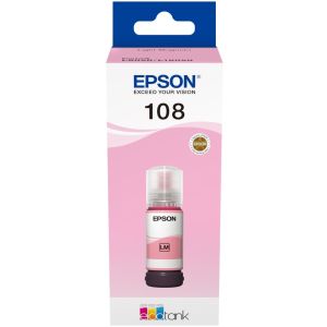 Epson 108 Ink Bottle Light Magenta 70ml for L8050 / L18050