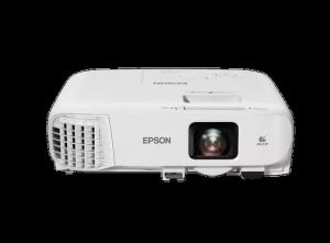 Epson 4100lm FullHD 1920x1080 16:9 Lamp USB 2VGA 2HDMI RS-232C LAN WiFi/Miracast NoBag White