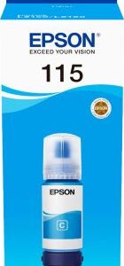 Epson 115 Ink Bottles Cyan 70ml EcoTank L8160 6200 pages 2300 Photos