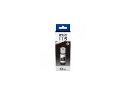 Epson 115 Ink Bottles Pigment Black 70ml EcoTank L8160 6200 pages 2300 Photos