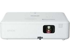 Epson 3000lm WXGA 1280x800 16:10 Lamp USB HDMI Wifi Optional NoBag White HomeOffice