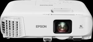 Epson 3600lm XGA 1024x768 4:3 Lamp USB RS-232C 2VGA HDMI Wi-Fi Optional NoBag White Mobile/Install
